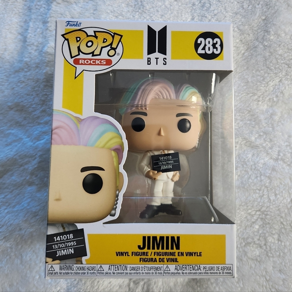Funko Pop! Rocks BTS Jimin with Multicolor Hair